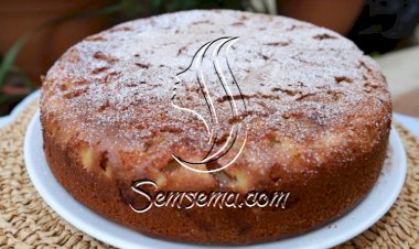 فيديو كيك التفاح الهش