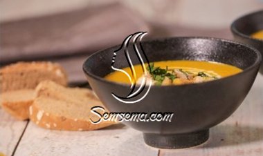 شوربة الجزر المشوي بالكاري وحليب جوز الهند بالفيديو