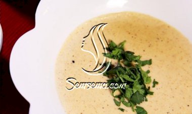 شوربة القرنبيط المشوي بالفيديو