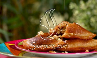 قطايف بالجوز بالفيديو