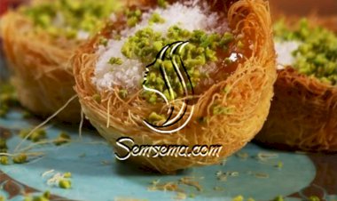 كنافة قمر الدين بالفيديو