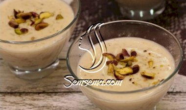 أرز بالحليب مع المشمش بالفيديو