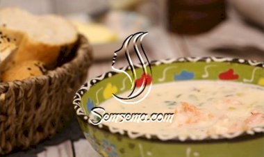 تشودر الجمبري والذرة الحلوة بالفيديو