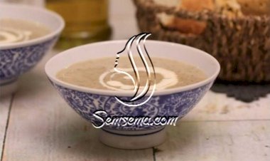 شوربة المشروم بالكريمة بالفيديو
