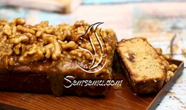 كيك التمر بالكراميل والجوز بالفيديو