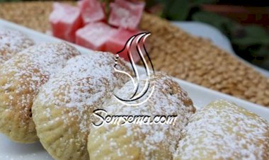 كعك العيد بالشوكولاتة والحلقوم بالفيديو