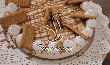 تشيزكيك اللوتس بالفيديو