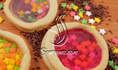 الكوكيز الملون بالفيديو