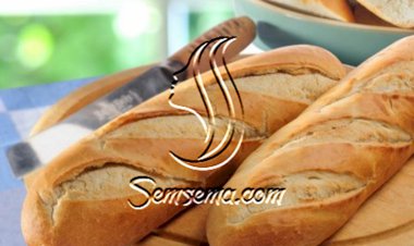 خبز فرنسي بدون عجين