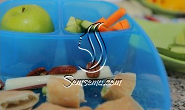 ساندويش لبنة وخيار