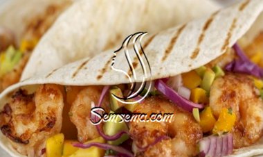 تاكو الروبيان من المطبخ المكسيكي