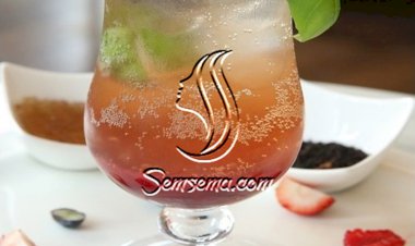 شاي الورد بالتوت البارد