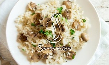 ريزوتو بالفطر من المطبخ الإيطالي