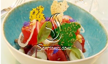 سلطة البطيخ المنعشة