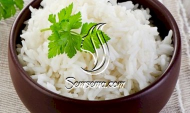 الأرز المسلوق