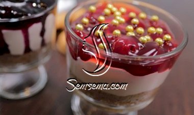 كاسات تشيز كيك بالفيديو