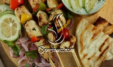 شيش طاووق بالفرن للرجيم