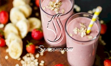 سموذي الفراولة بالشوفان الصحي لرشاقتك