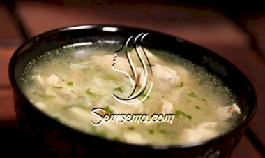 شوربة الدجاج بالأرز بالفيديو