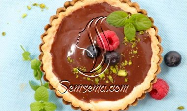 تارت بودينغ الشوكولاتة