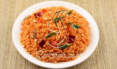 الأرز بالطماطم