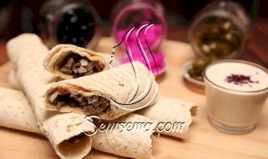 شاورما اللحم بالفيديو