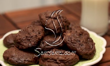 كوكيز الشوكولاتة بالفيديو