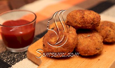 كرات الدجاج بالجبن بالفيديو