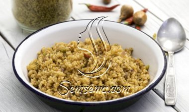 المجدرة بالبرغل