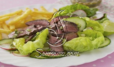 سلطة اللحم على الطريقة الآسيوية