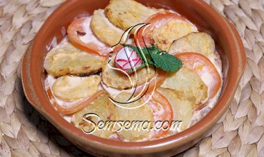 كفتة بالطحينية على طريقة المطاعم بالفيديو