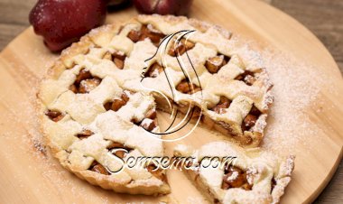 فطيرة التفاح بالفيديو