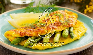 اومليت الهليون لرجيم مثالي