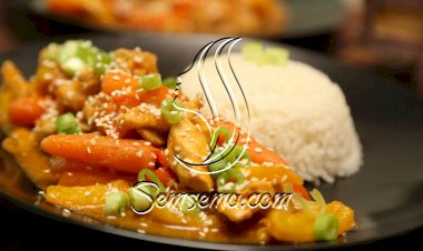 دجاج كانتون بالفيديو