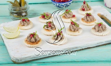 كنابيه كبد الدجاج لمقبلات فاخرة