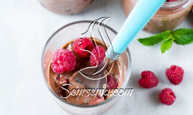 حلى الشوكولاتة البارد