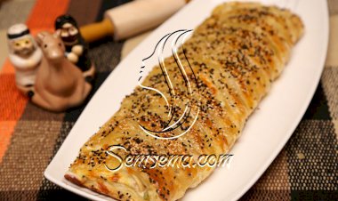 فطيرة الدجاج بعجينة البف باستري بالفيديو