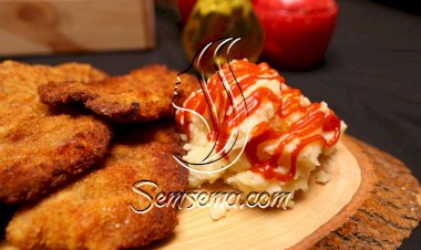 اسكالوب اللحم بالفيديو