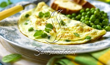 عجة البيض المشوية بالخضار