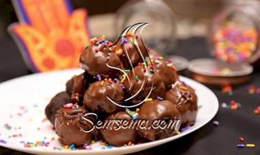 كرات الكيك بالنوتيلا بالفيديو