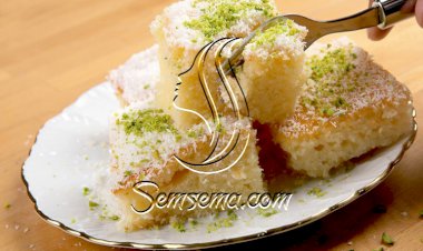 بسبوسة تركية بالفيديو