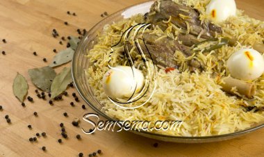 برياني اللحم بالفيديو