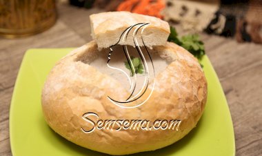 شوربة الفطر بالكريمة بالفيديو