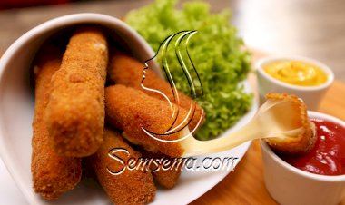 أصابع الموزاريلا بالفيديو