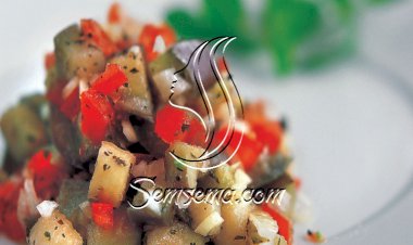 سلطة الباذنجان الصحية للسحور