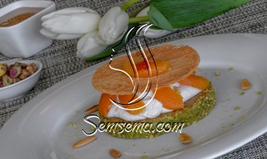 عثملية الفستق والمشمش