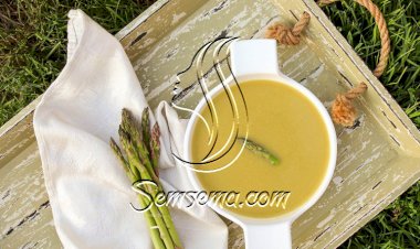 شوربة الهليون بالبطاطس