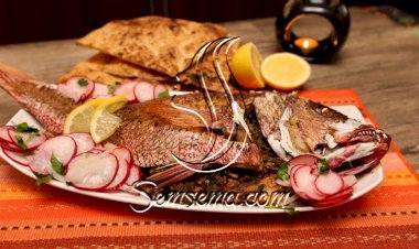 سمك بالحشوة الحارة بالفيديو