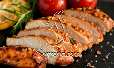 دجاج بصلصة الخردل والعسل