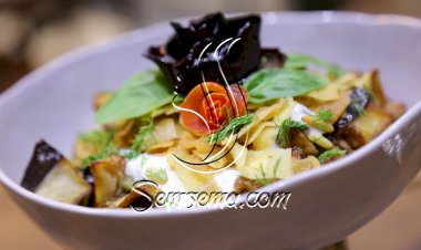 سلطة البطاطس والباذنجان بالفيديو